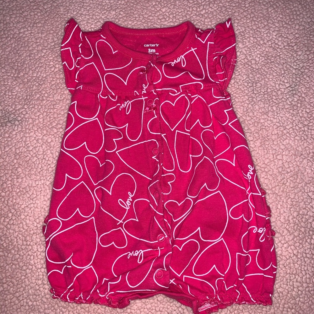 Pink with White Hearts/Love